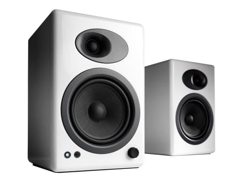 Audioengine A5+ Bluetooth - White Musta, Valkoinen