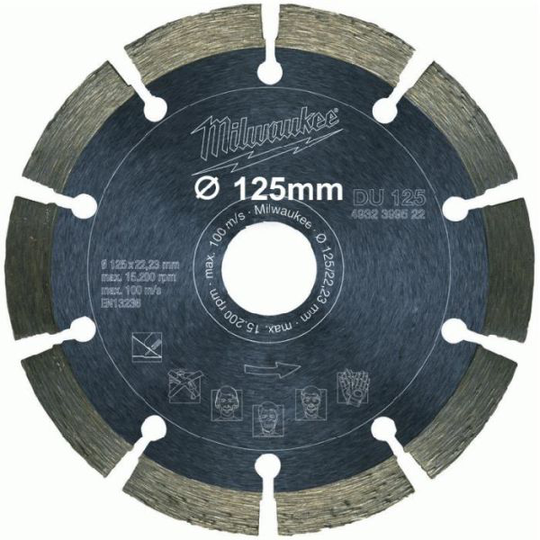 Milwaukee 4932399522 Sahanterä 125x22,2mm