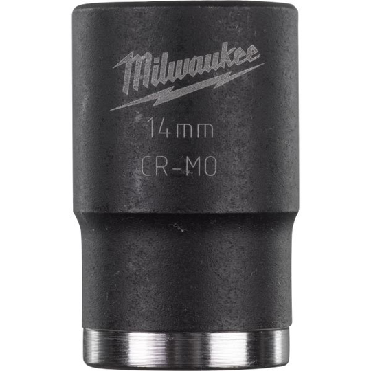 Milwaukee Shockwave Impact Duty Voimahylsy 1/2" kiinnitys, lyhyt 14 mm