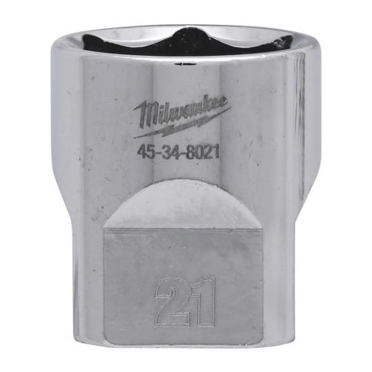 Milwaukee 4932479997 Hylsy 3/8", lyhyt 21 mm