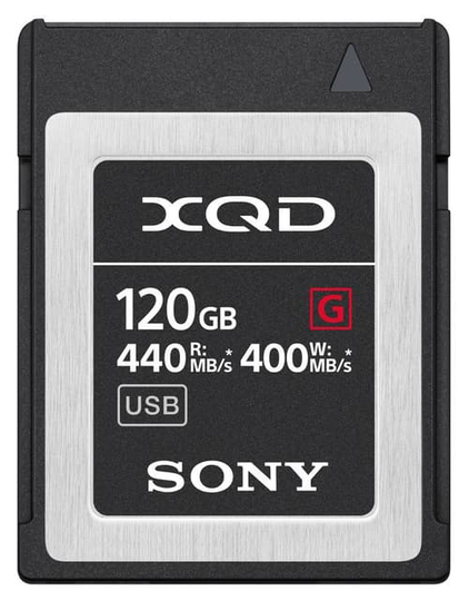 Sony Xqd Card G Series 120gb