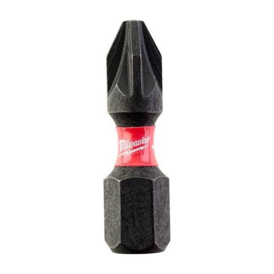 Milwaukee SHOCKWAVE Impact Duty PZ2 Ruuvikärjet 25 kpl:n pakkaus 25 mm