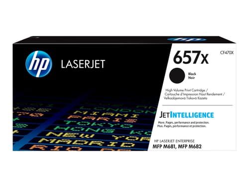 Hp Värikasetti Musta 657x - Cf470x